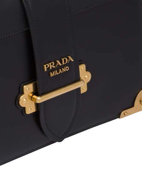 prada cahier large leather bag